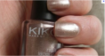 vernis doré kiko